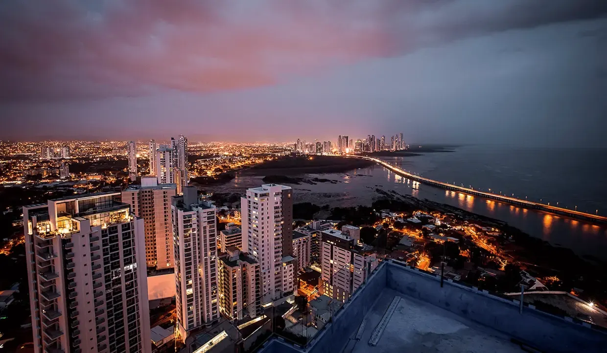 Panoramic rooftop